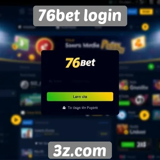 navegação intuitiva no site 76bet login
